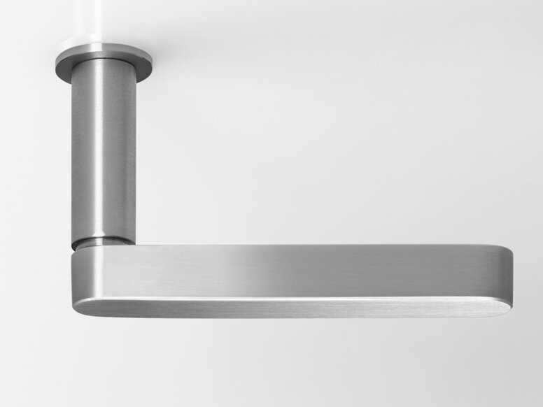 Series 270 mini lever handle in stainless steel