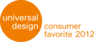 universal design award: favoriet consument 2012