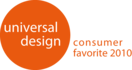 universal design award: favoriet consument 2010