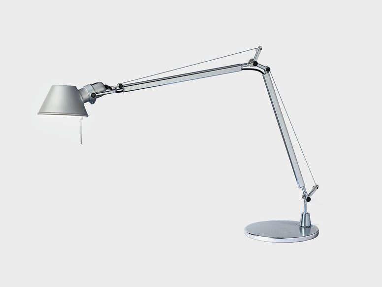 Flexibel verstelbare aluminium bureaulamp