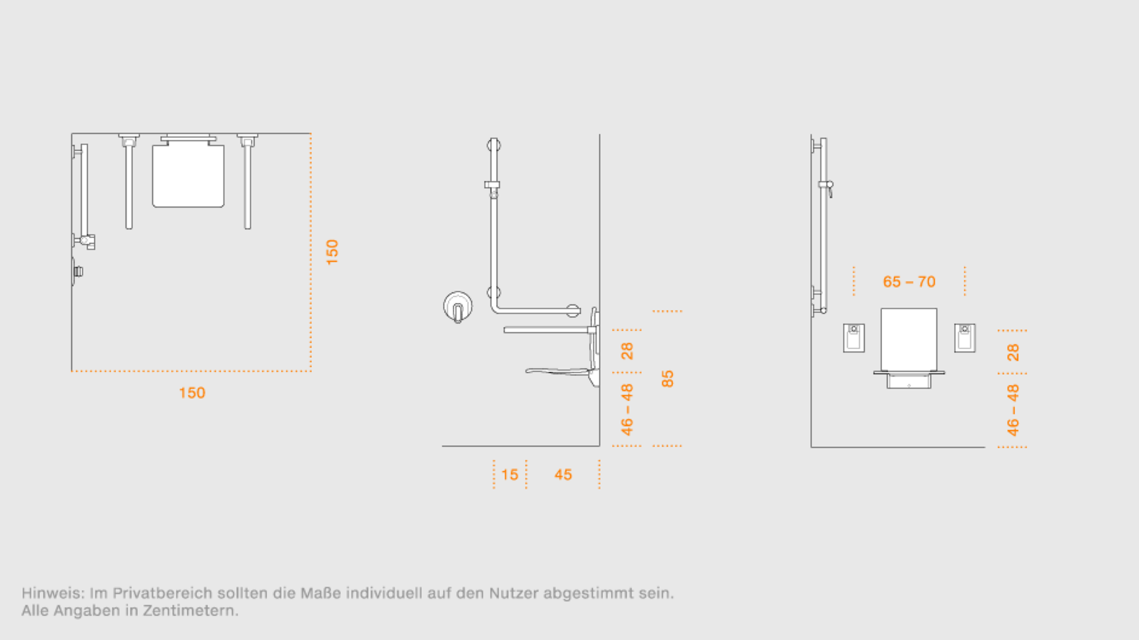 Planningshulp voor de douche