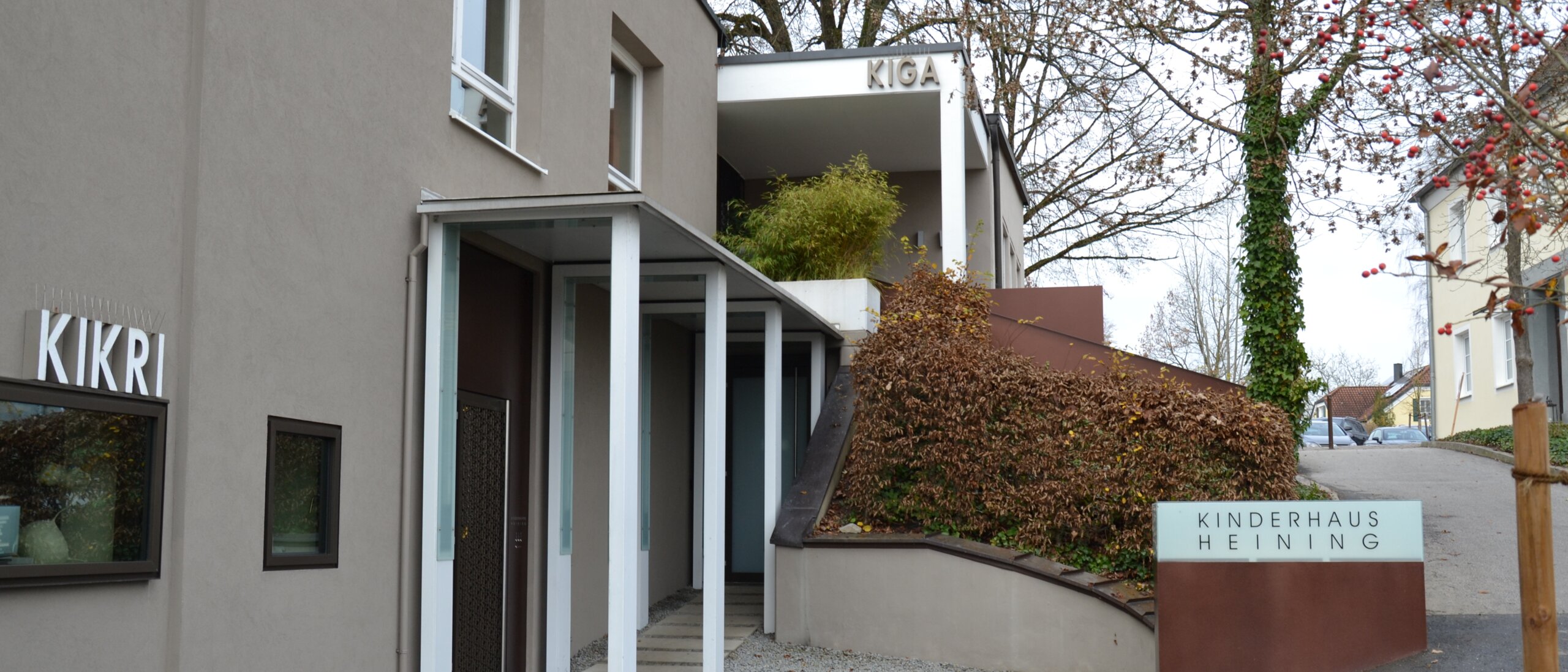 L'extérieur de la maison d'enfants Heining à Passau