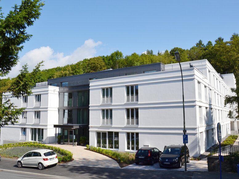 Senior citizens' residence Philosophenweg in Wetzlar from the outside