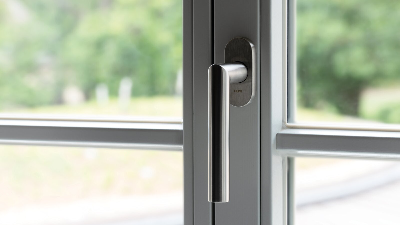 Window handle System 162 stainless steel